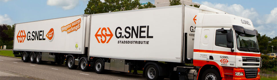 Maximum efficiency in distribution. LZV combination with city trailer for cities and large trailers for the volume.